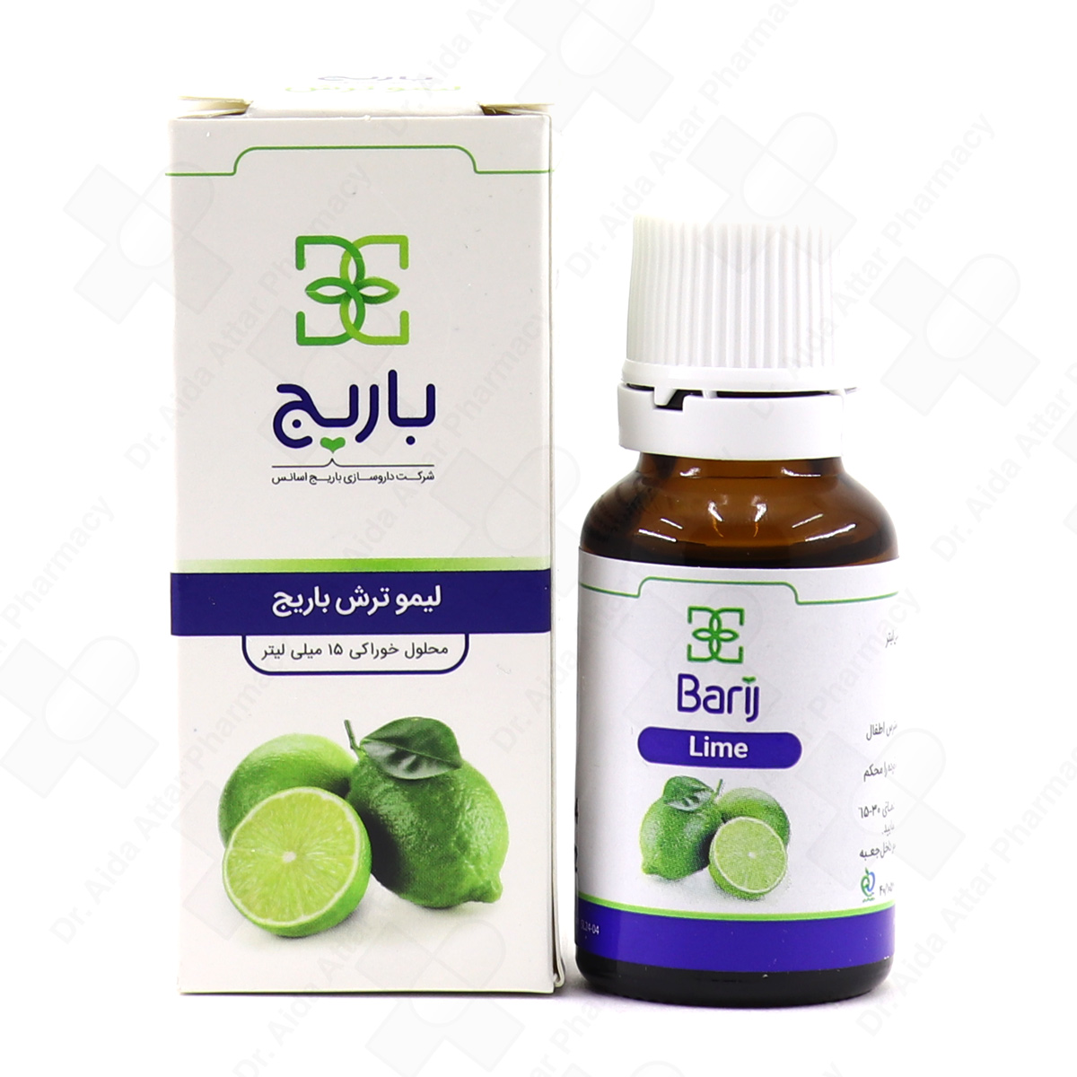 Barij-111.jpg قطره خوراکی لیمو ترش باریج 15 میلی لیتر - Image 1