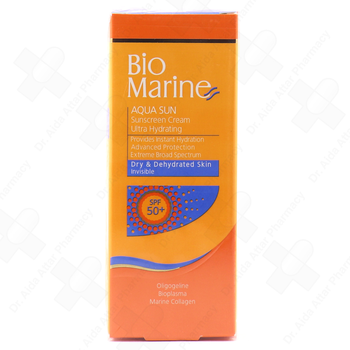 bio-marin-50.jpg کرم ضد آفتاب رطوبت رسان SPF50 مناسب پوست خشک (بی رنگ) بایومارین 50 میلی لیتر - Image 1