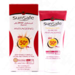 کرم ضد آفتاب و ضد چروک سان سیف SPF50 حجم بژ طبیعی 50 میلی لیتر