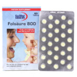 قرص فولیک اسید  800 میکرو گرم یوروویتال 60 عدد