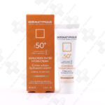 کرم ضد آفتاب +SPF50 رنگی پوست های خشک درماتیپیک(گلد بژ) 50میلی گرم